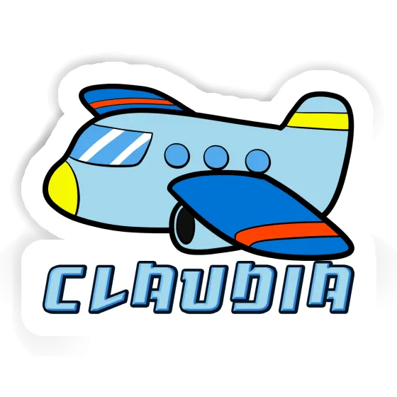 Claudia Aufkleber Flugzeug Gift package Image