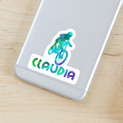 Claudia Sticker Freeride Biker Image