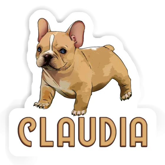 Bulldogge Sticker Claudia Notebook Image