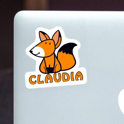 Claudia Sticker Fox Image