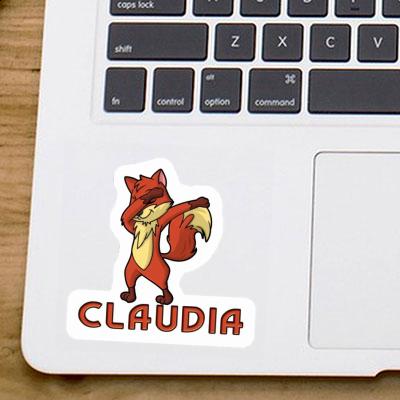 Sticker Claudia Fox Gift package Image