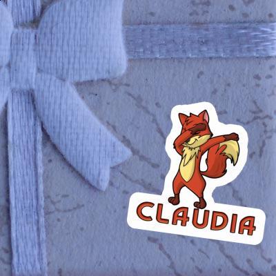 Autocollant Renard Claudia Laptop Image