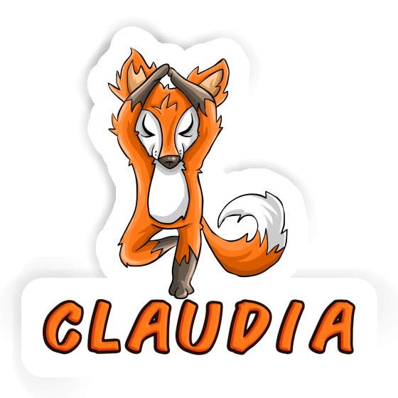 Yoga Fuchs Sticker Claudia Gift package Image