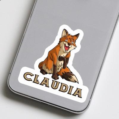 Sticker Claudia Fox Gift package Image