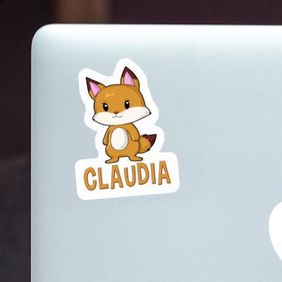 Claudia Sticker Fox Gift package Image