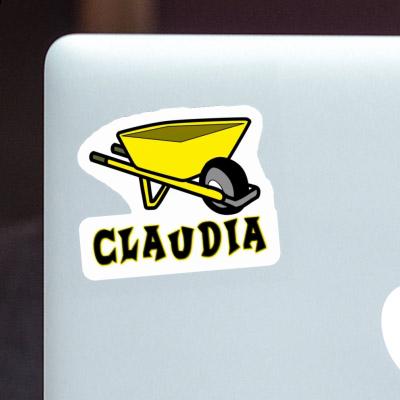 Sticker Claudia Wheelbarrow Gift package Image