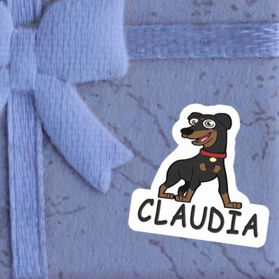 Pinscher Sticker Claudia Image