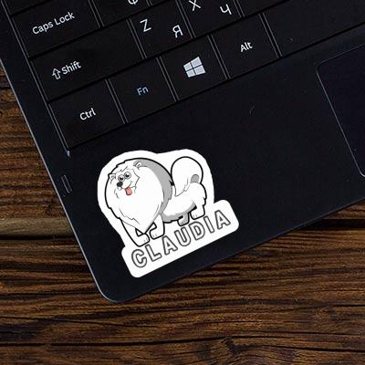 Claudia Sticker German Spitz Laptop Image