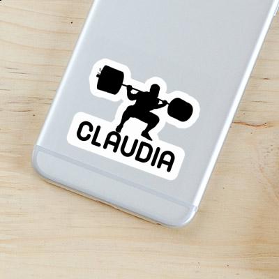 Sticker Weightlifter Claudia Gift package Image