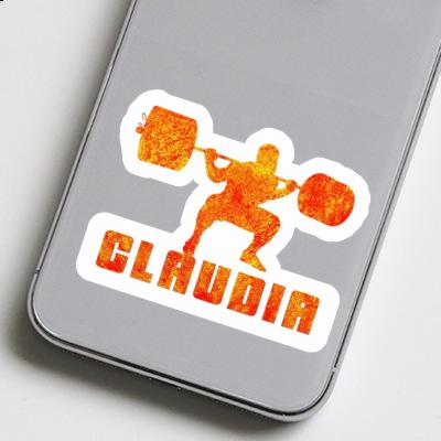 Sticker Weightlifter Claudia Gift package Image