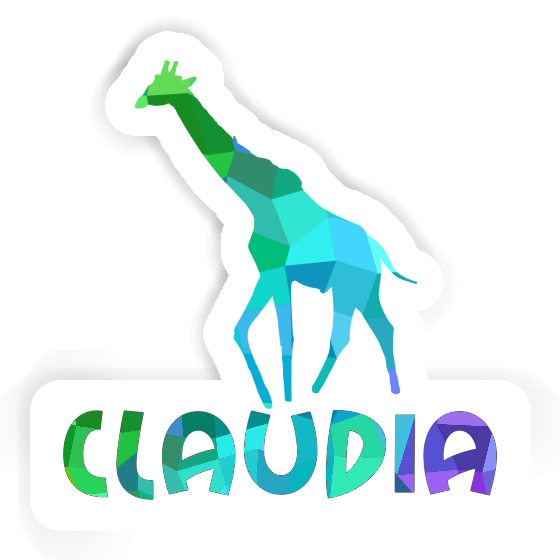 Sticker Giraffe Claudia Gift package Image