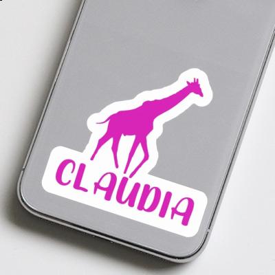 Sticker Claudia Giraffe Gift package Image