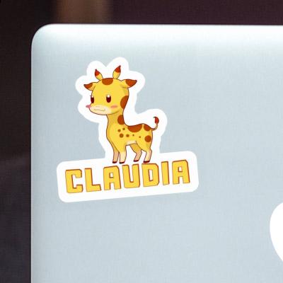 Giraffe Sticker Claudia Image