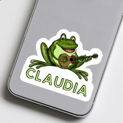 Sticker Claudia Frog Notebook Image