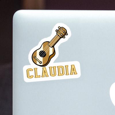 Gitarre Sticker Claudia Notebook Image