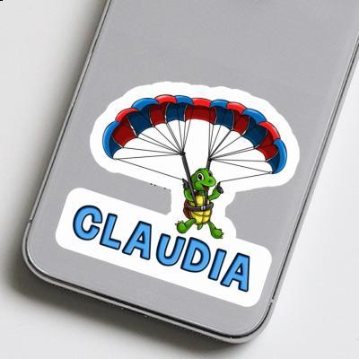 Paraglider Sticker Claudia Laptop Image