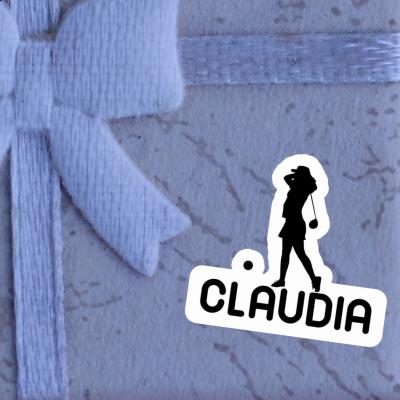 Autocollant Golfeuse Claudia Image