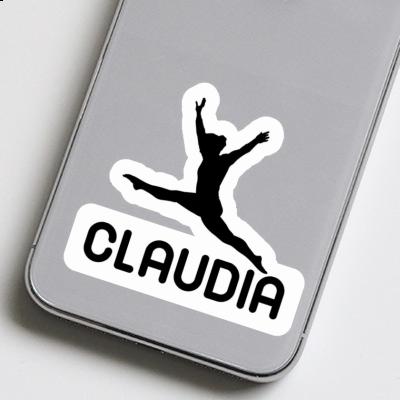 Sticker Claudia Gymnast Laptop Image