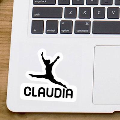 Sticker Claudia Gymnast Image