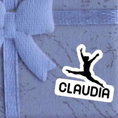 Sticker Claudia Gymnast Notebook Image