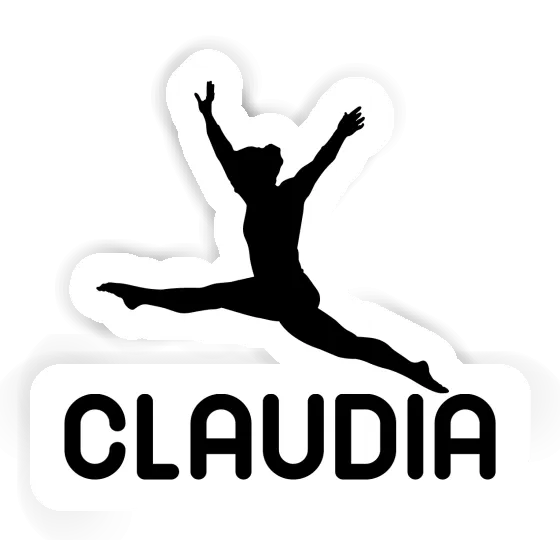 Sticker Claudia Gymnast Laptop Image