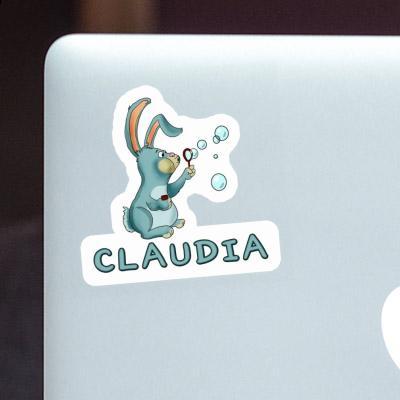 Claudia Autocollant Lapin Notebook Image