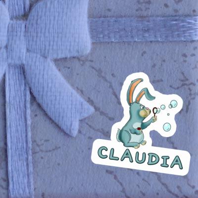 Claudia Autocollant Lapin Laptop Image