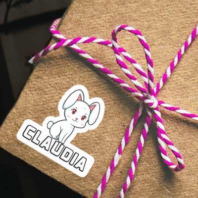 Autocollant Lapin Claudia Image