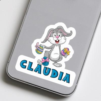 Claudia Autocollant Lapin de Pâques Gift package Image