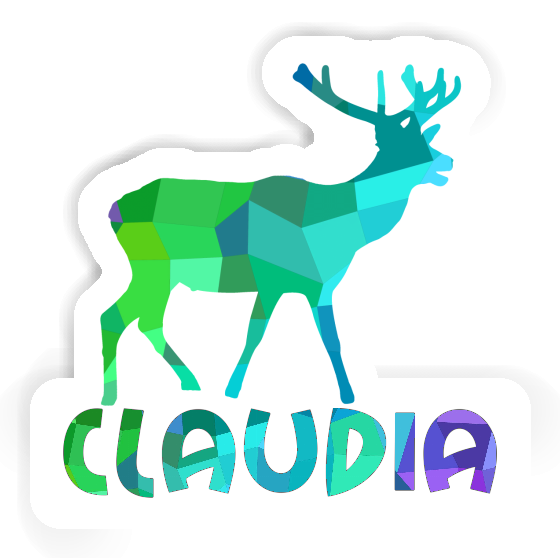 Deer Sticker Claudia Notebook Image