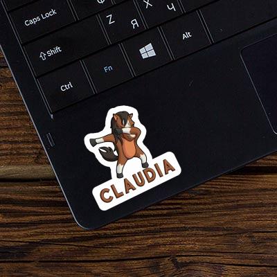 Horse Sticker Claudia Notebook Image