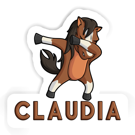 Horse Sticker Claudia Image