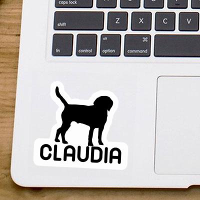 Dog Sticker Claudia Laptop Image