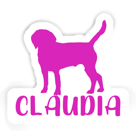 Sticker Claudia Dog Gift package Image