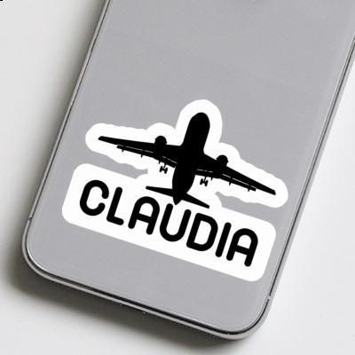 Jumbo-Jet Sticker Claudia Image