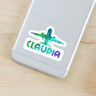 Jumbo-Jet Sticker Claudia Image