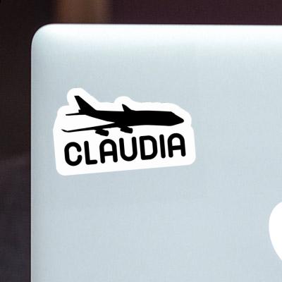 Autocollant Jumbo-Jet Claudia Laptop Image