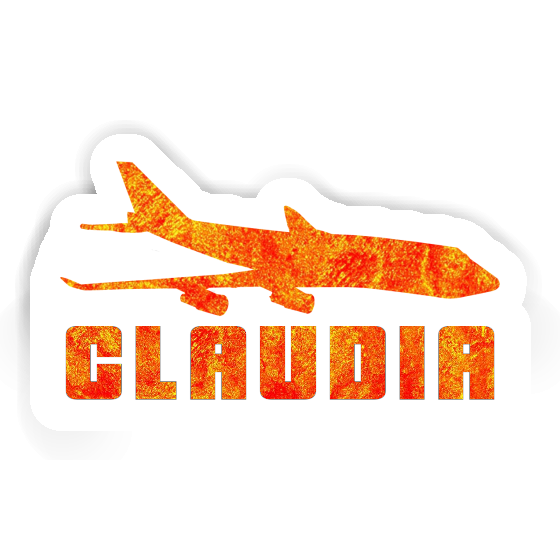 Jumbo-Jet Sticker Claudia Laptop Image