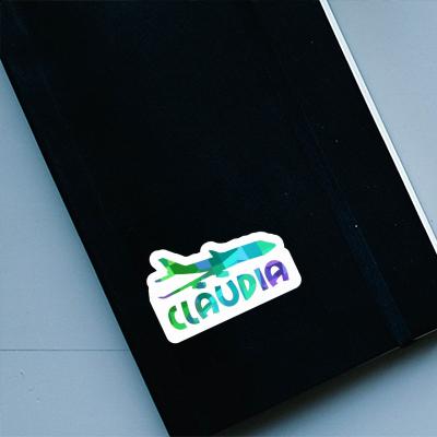 Sticker Jumbo-Jet Claudia Laptop Image