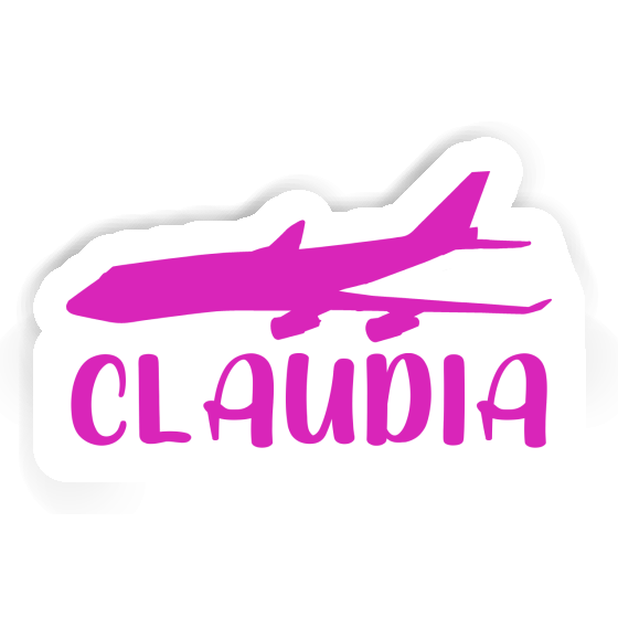 Jumbo-Jet Sticker Claudia Laptop Image