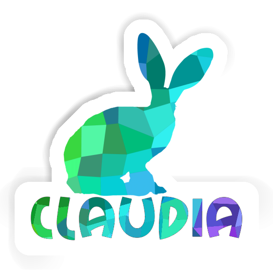 Autocollant Lapin Claudia Notebook Image