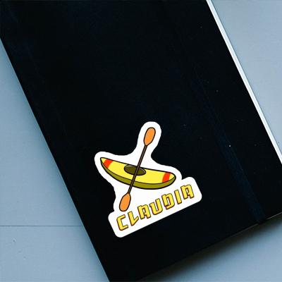 Sticker Claudia Canoe Notebook Image