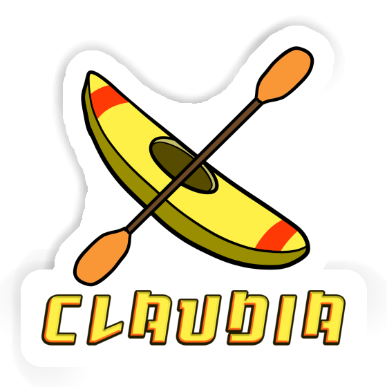 Sticker Claudia Canoe Image