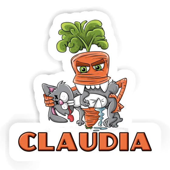 Monster-Karotte Sticker Claudia Laptop Image