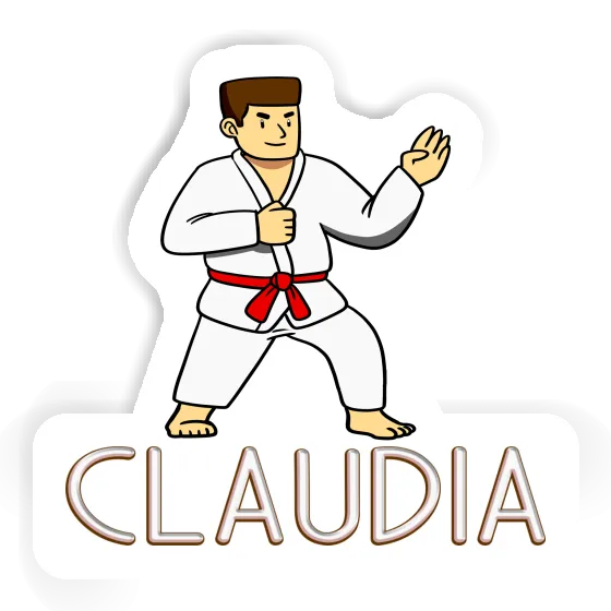 Aufkleber Claudia Karateka Image