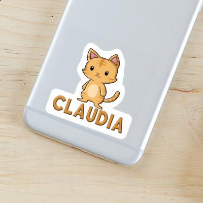 Sticker Claudia Kitten Notebook Image