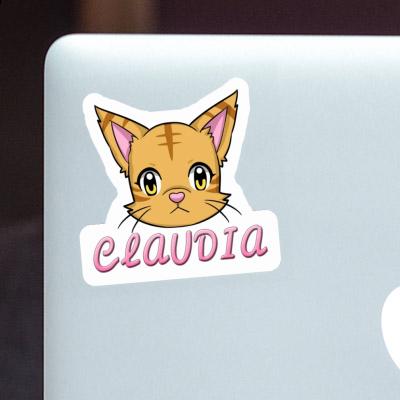 Sticker Claudia Kitten Laptop Image