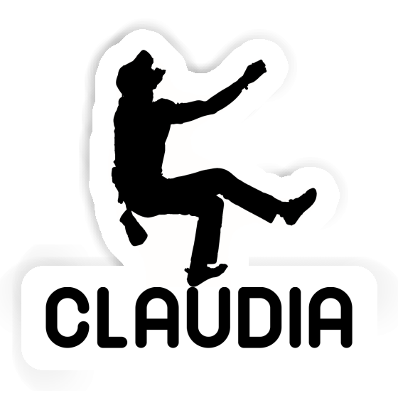 Claudia Autocollant Grimpeur Image