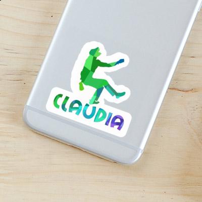 Climber Sticker Claudia Notebook Image