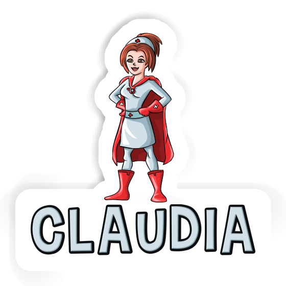 Sticker Nurse Claudia Notebook Image